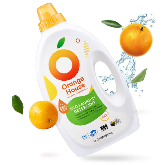 Orange House Liquid Laundry Detergent 135.3 Fl Oz